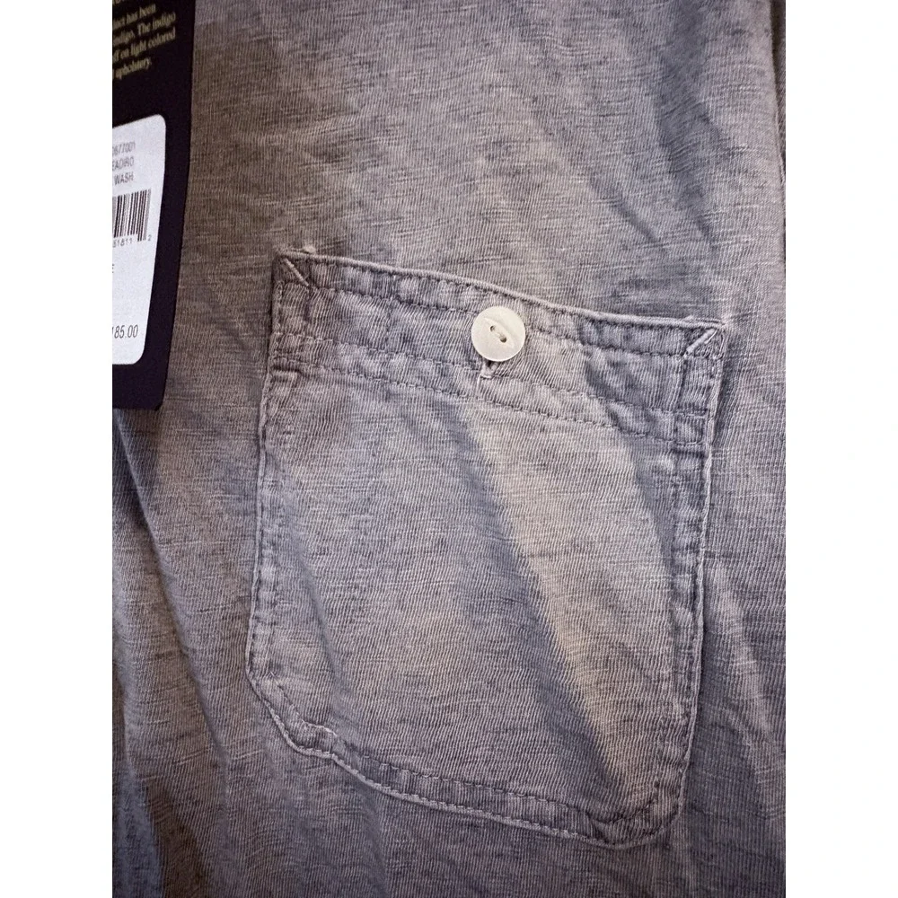 Polo Ralph Lauren Big & Tall INDIGO Half-Button Down Polo SZ 2XL NWT